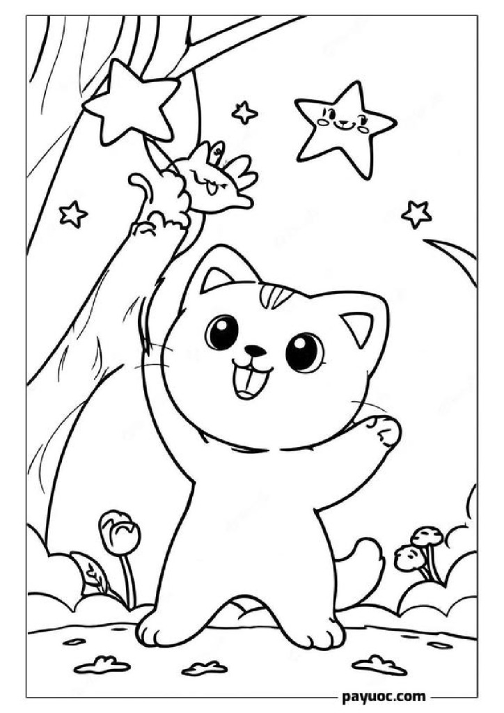 Cat with Star