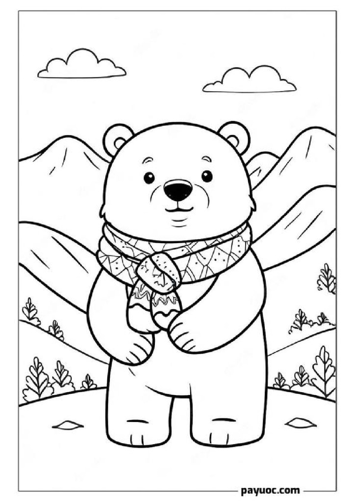 Christmas Jumper Coloring Pages