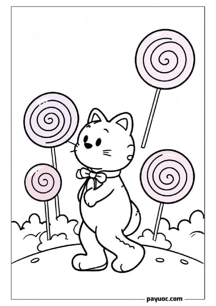 Garfield Christmas Coloring Pages