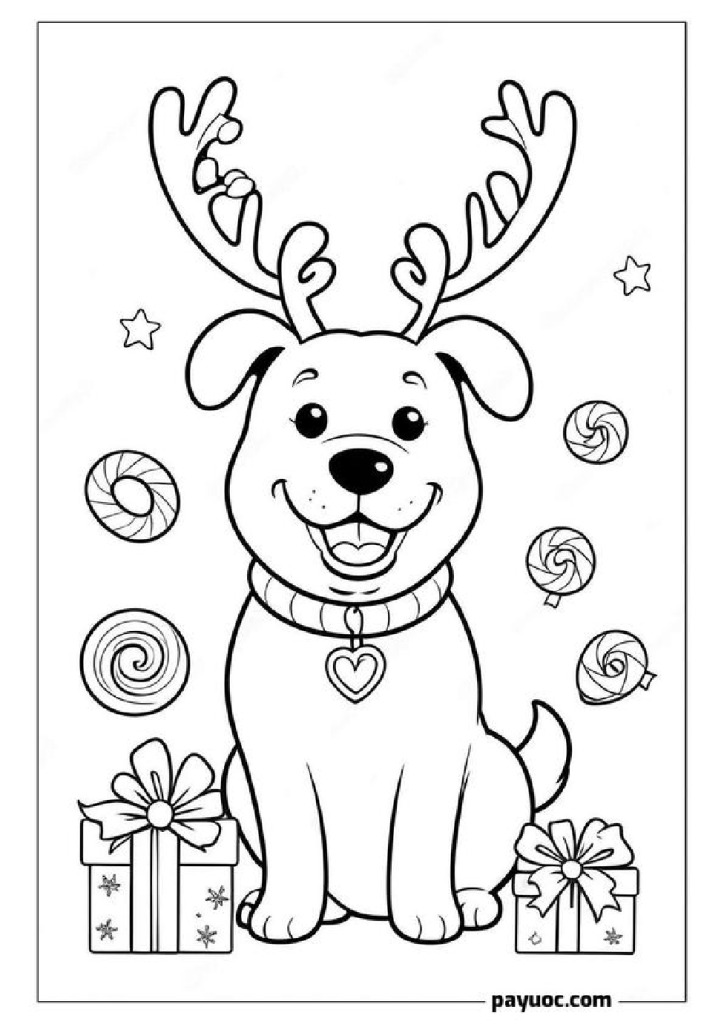 Merry Christmas Dog