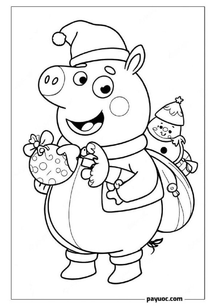 Santa Peppa Pig