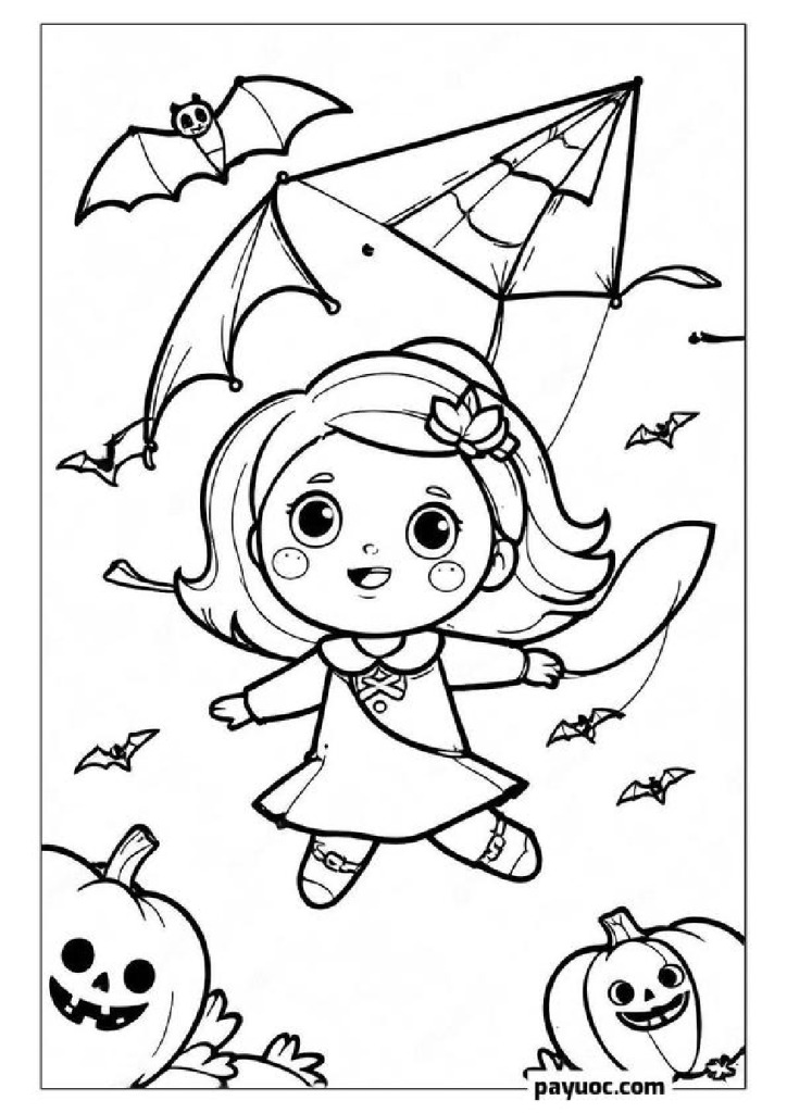Skye and Halloween Kites