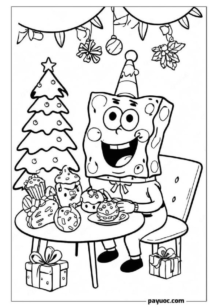 SpongeBob Christmas Dinner