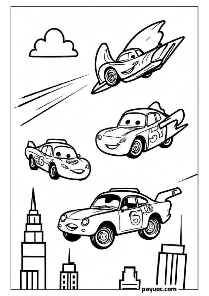 35+ Disney Cars Coloring Pages (FREE PDFs)