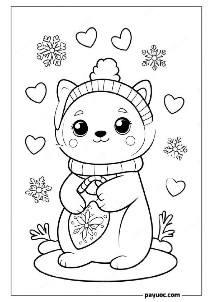 20+ Beanie Boo Christmas Coloring Pages (FREE PDFs)