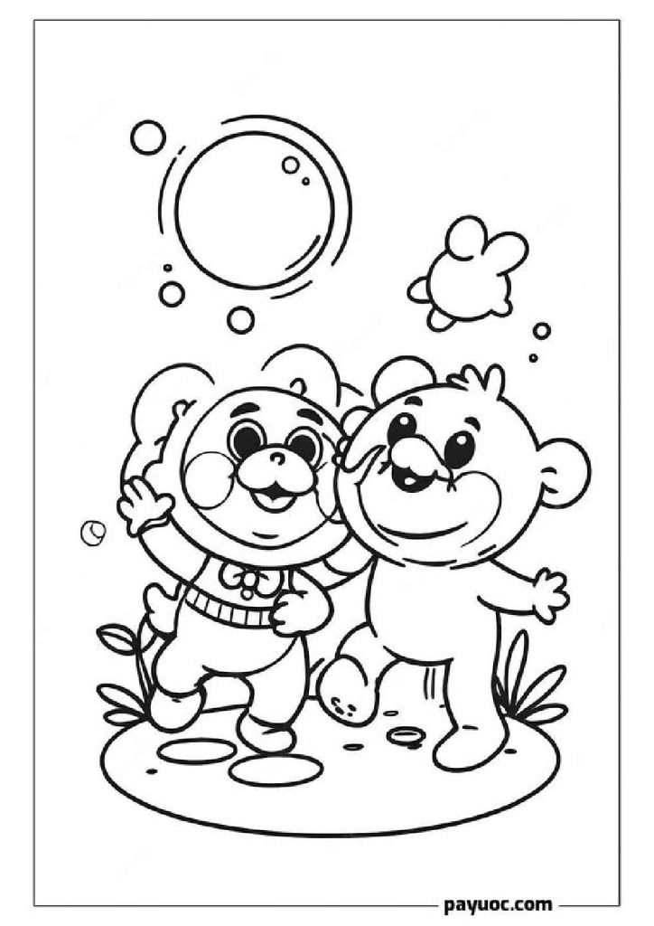 Disney Jr Muppet Babies Coloring Sheets