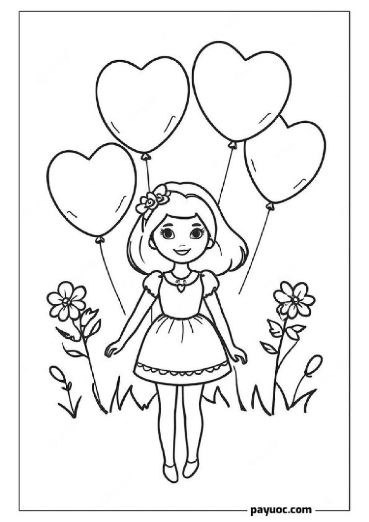 25+ Barbie Valentines Coloring Sheets (FREE PDFs)