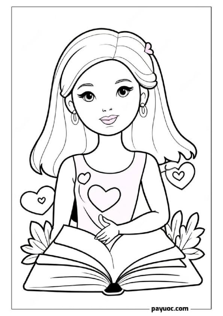 25+ Barbie Valentines Coloring Sheets (FREE PDFs)