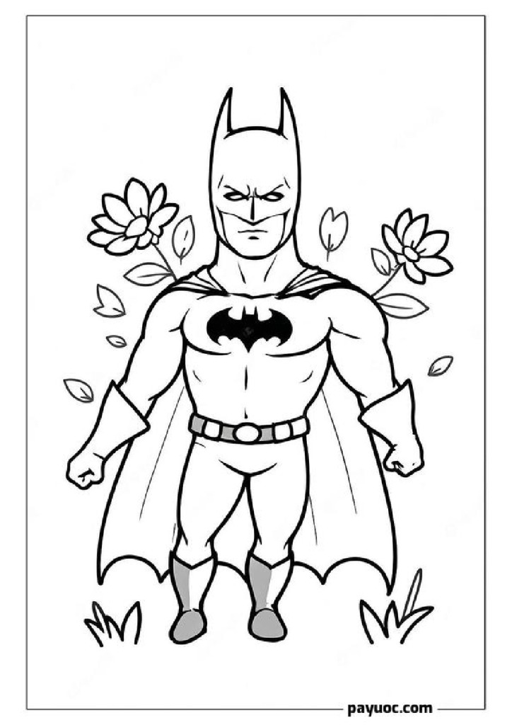 30+ Batman Valentine Coloring Pages (FREE PDFs)