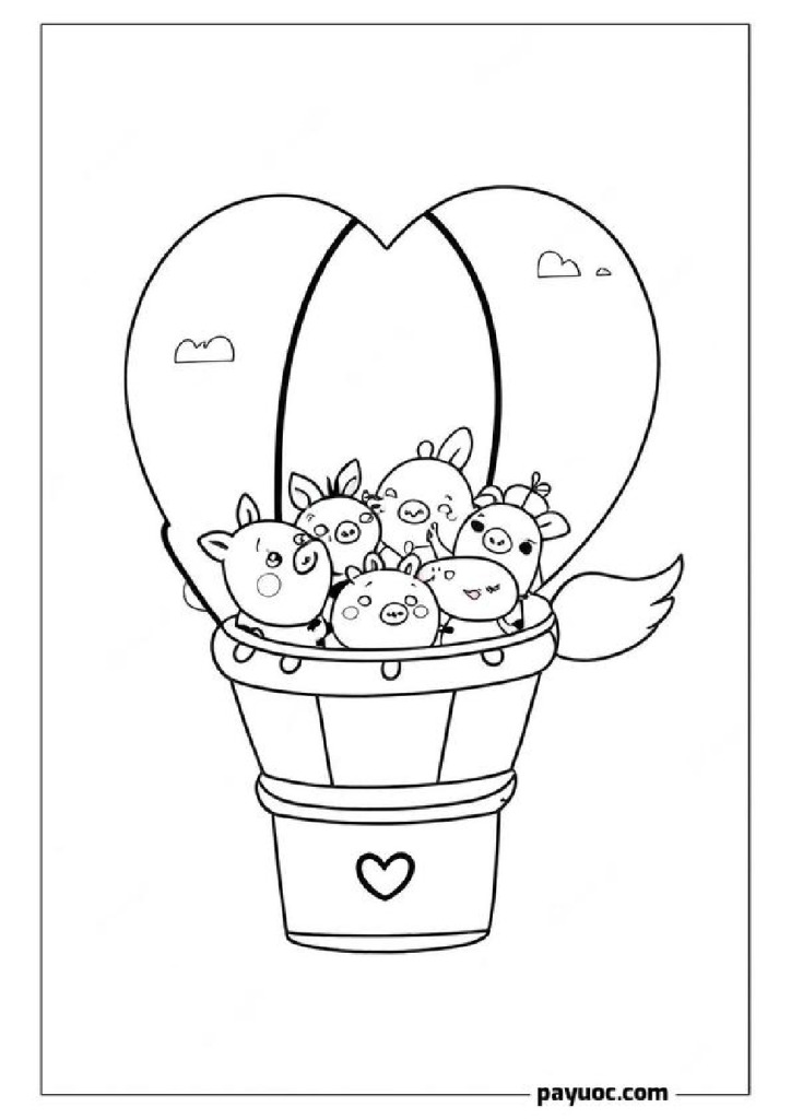 25+ Peppa Pig Valentine Coloring Pages (FREE PDFs)