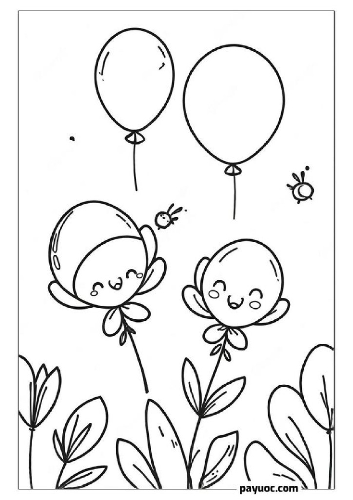 Magnolia Flower Coloring Page