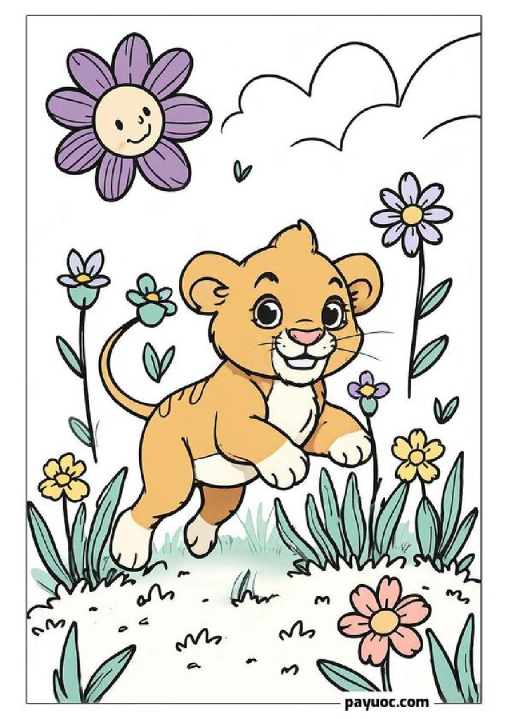 45+ Cute Disney Simba Coloring Pages (FREE PDFs)