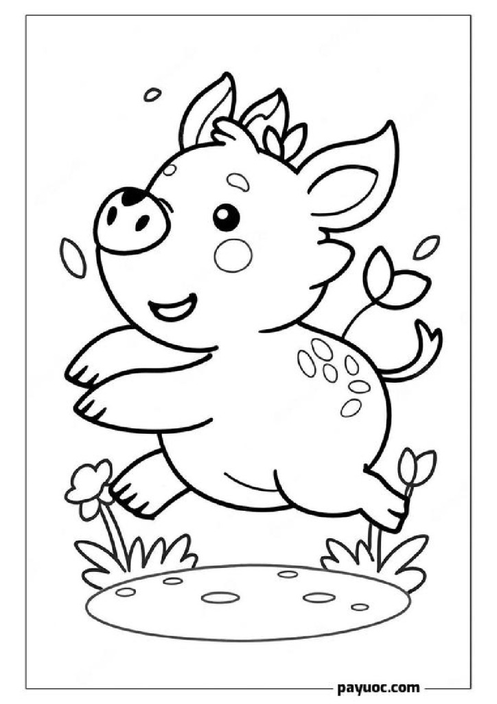 Boar Coloring Pages for Creative Kids