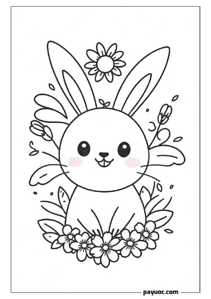 30+ Bunny Rabbit Mandala Coloring Pages (FREE PDFs)