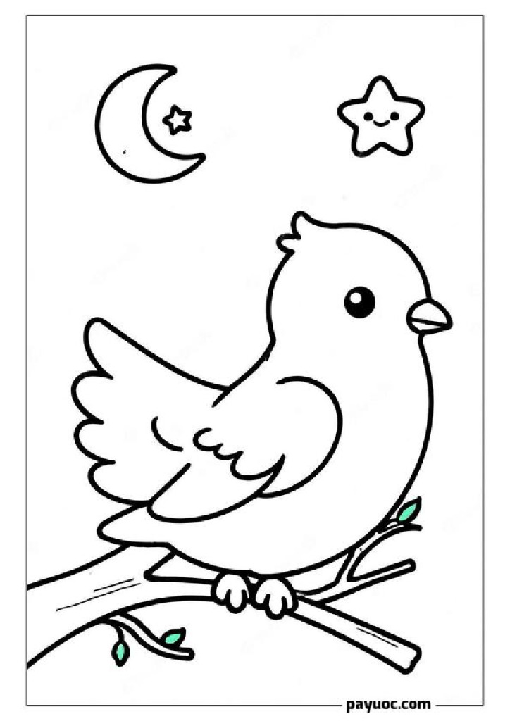 Dove Under the Moon