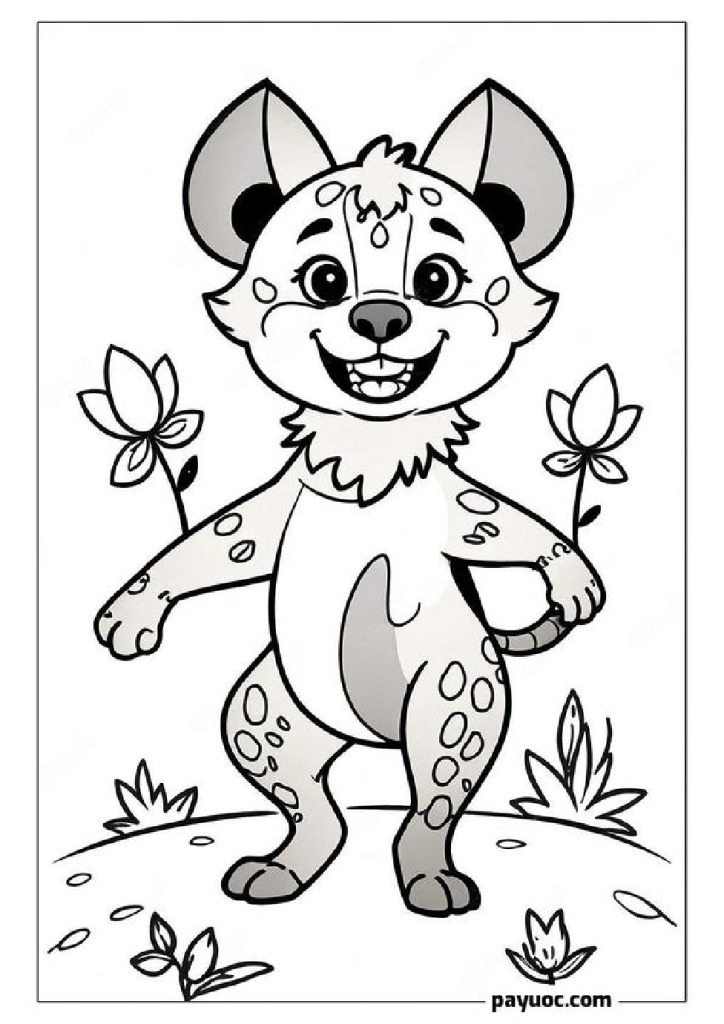 Festive Hyena Flowers