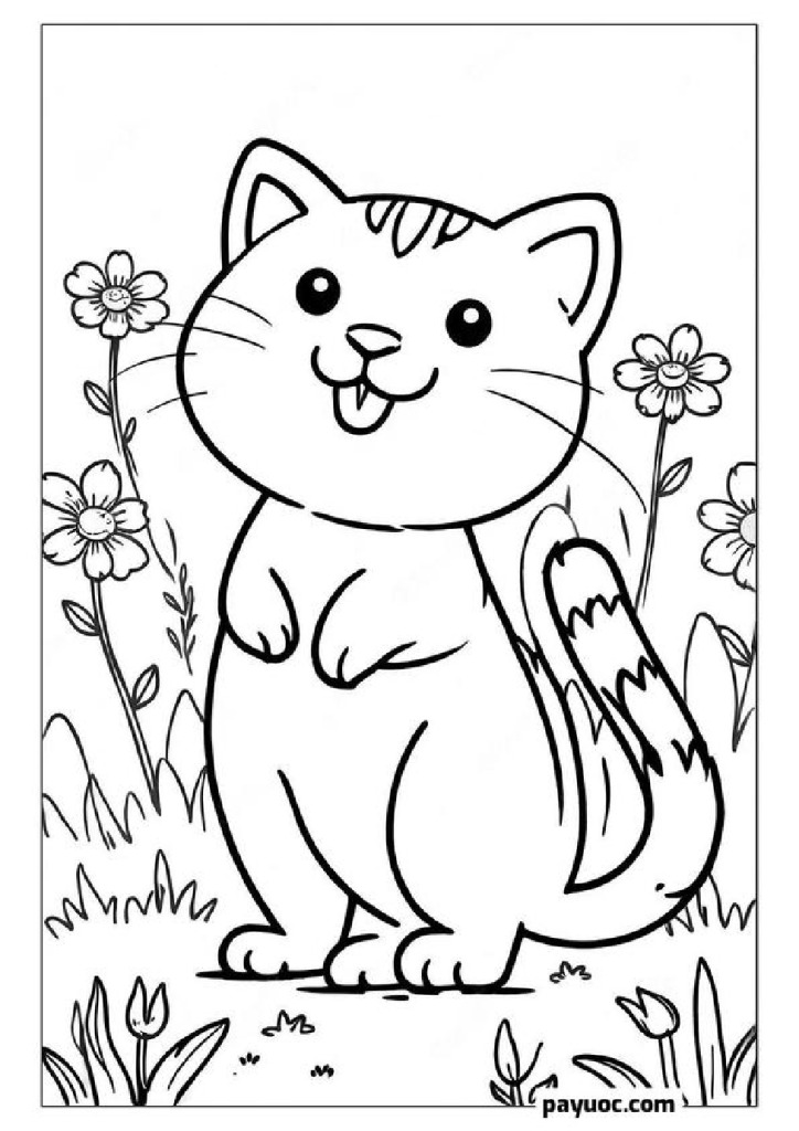 Flower Fields and Felines