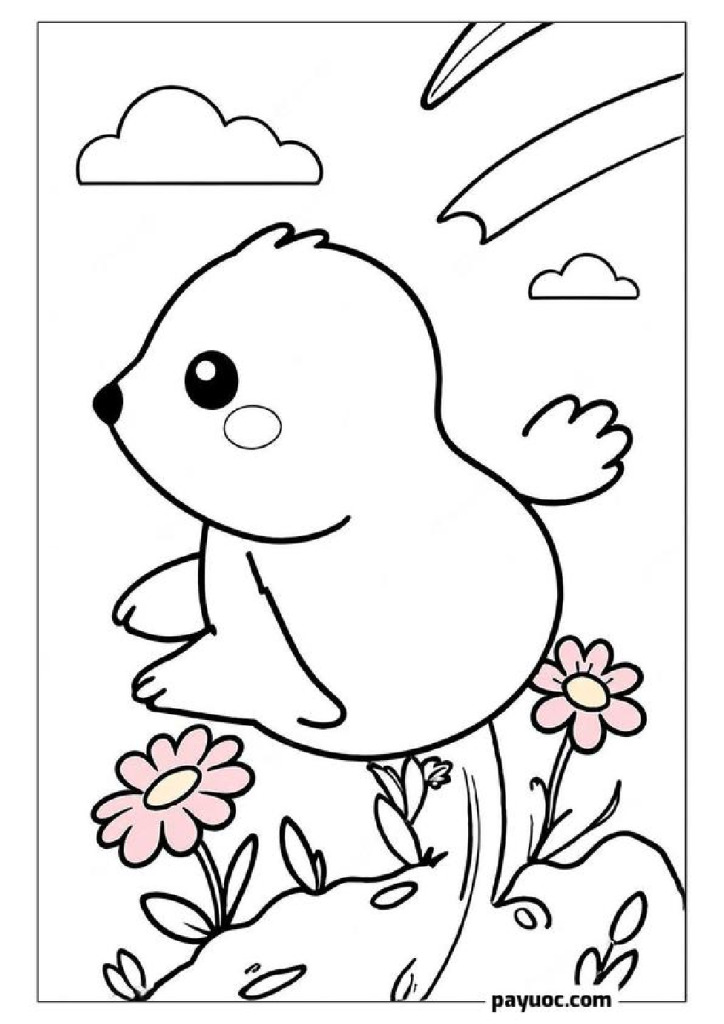 Lemming Coloring Pages for Kids