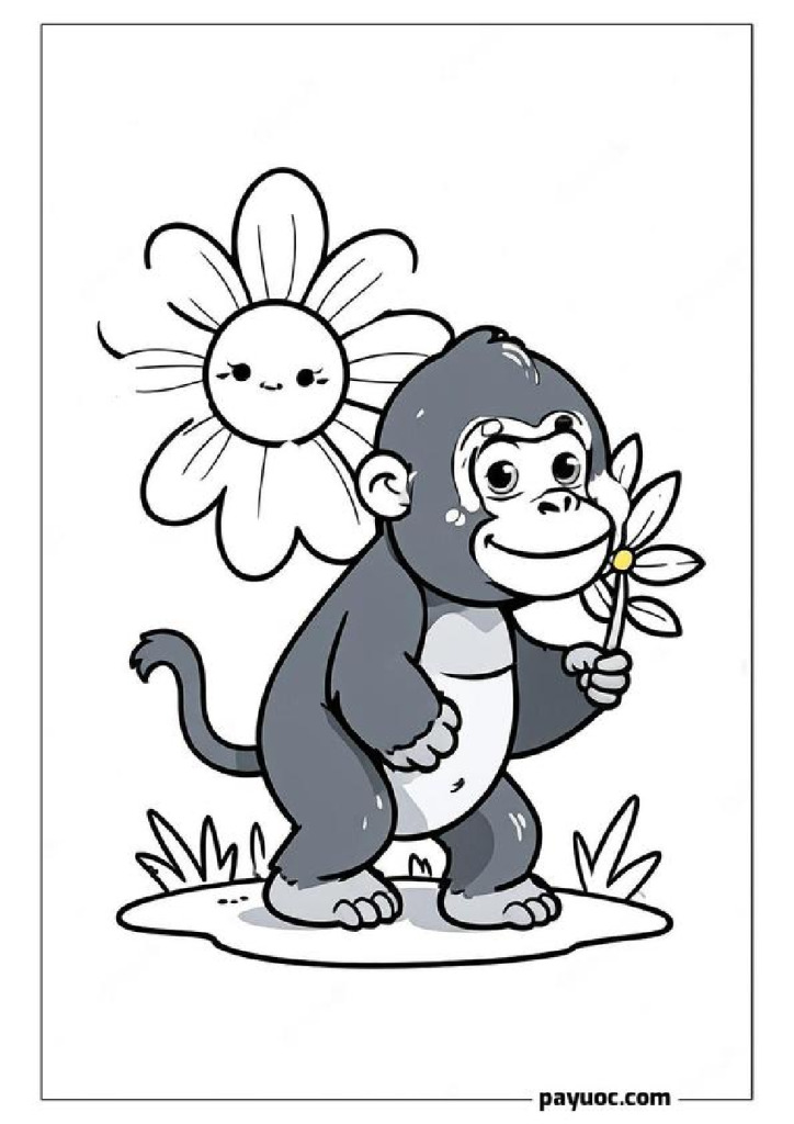 Gorilla and Daisy