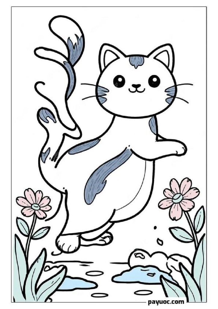 Leaping Through Flowers