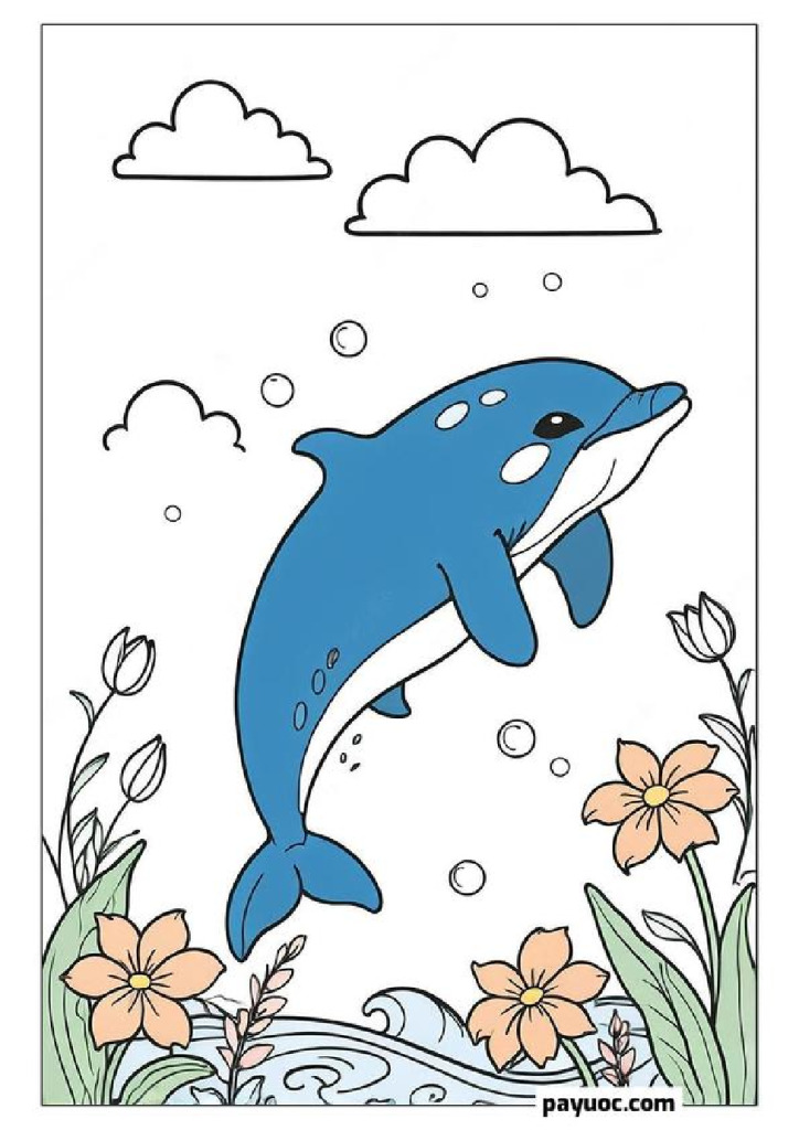 Killer Whale Coloring Pages