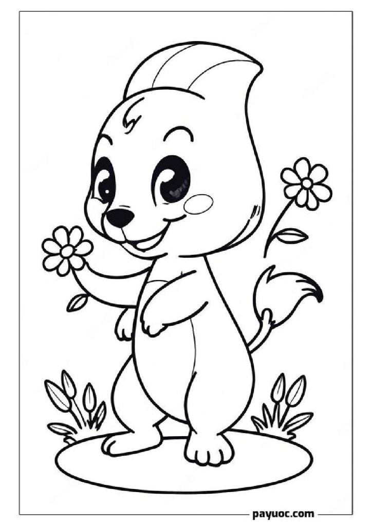 Skunk and Flower Dance
