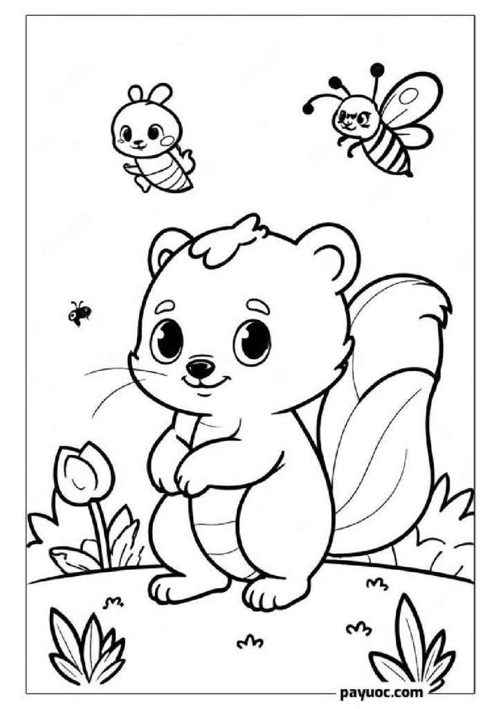 Skunk’s Garden Adventure