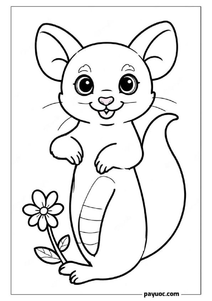 Sugar Glider Among Blossoms