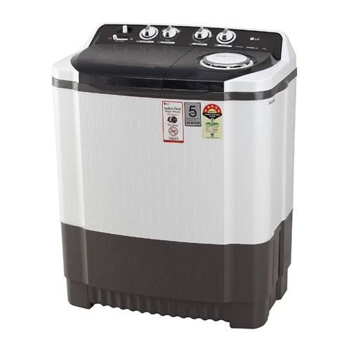 LG 7 Kg 4 Star Semi-Automatic Top Loading Washing Machine (Dark Gray, Collar scrubber)