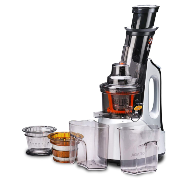 AGARO Imperial 240-Watt Slow Juicer with Cold Press Technology 
best cold press juicers in India