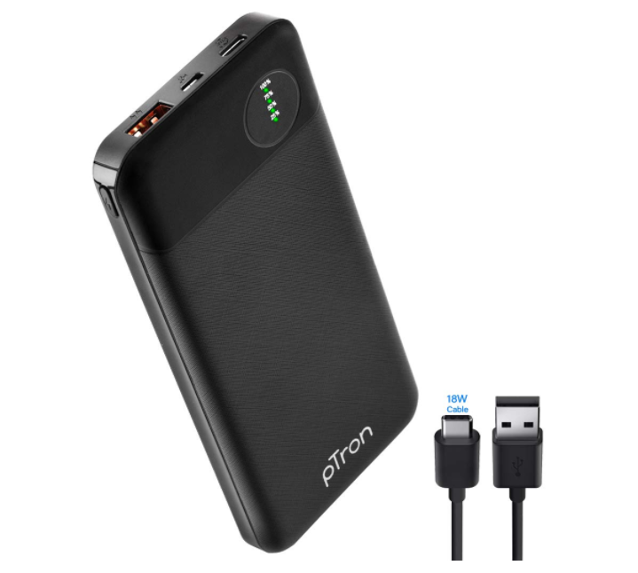 pTron Dynamo Pro 10000mAh 18W QC3.0 PD Power Bank
9 Best Power Banks for iPhone