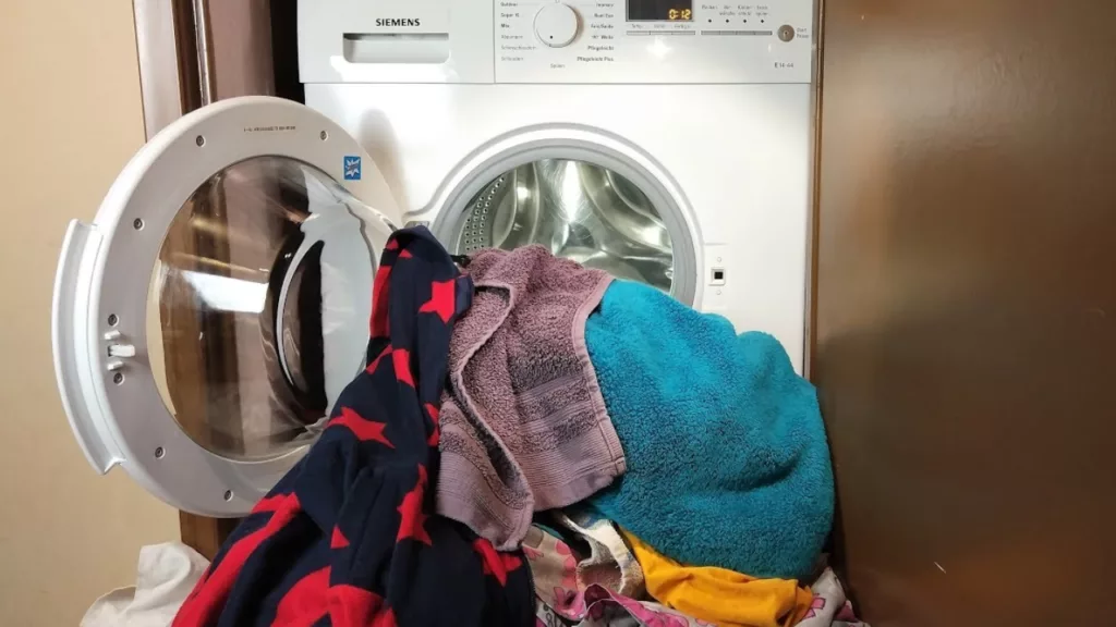 What will happen if you overload the washing machine?