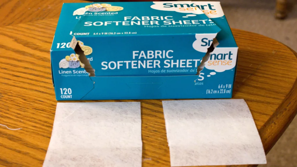 fabric softner sheet